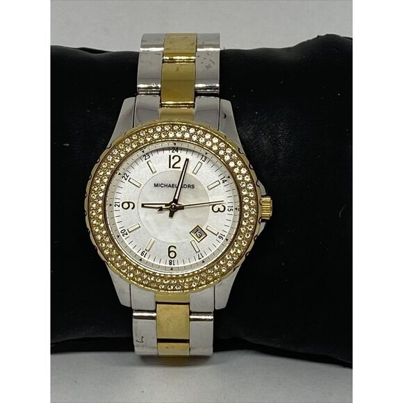 Michael Kors MK5664 Women's Stainless Steel Analog Dial Quartz Wrist Watch JK402 - Picture 1 of 12